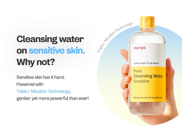 ma:nyo Pure Cleansing Water Sensitive